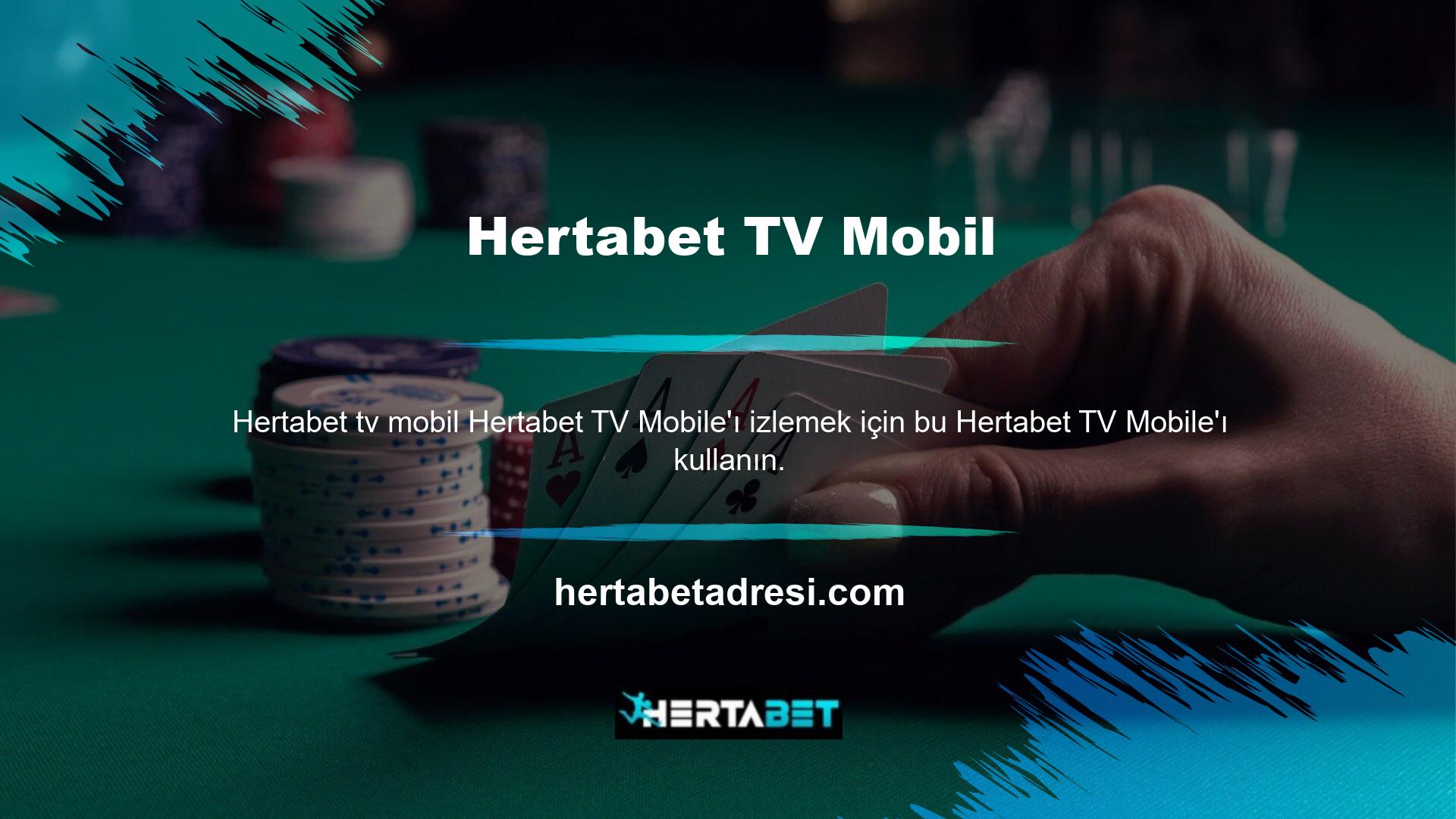 Mobil programları cep telefonlarına indirmek isteyen üyelerin Hertabet web sitesini ziyaret etmeleri gerekmektedir