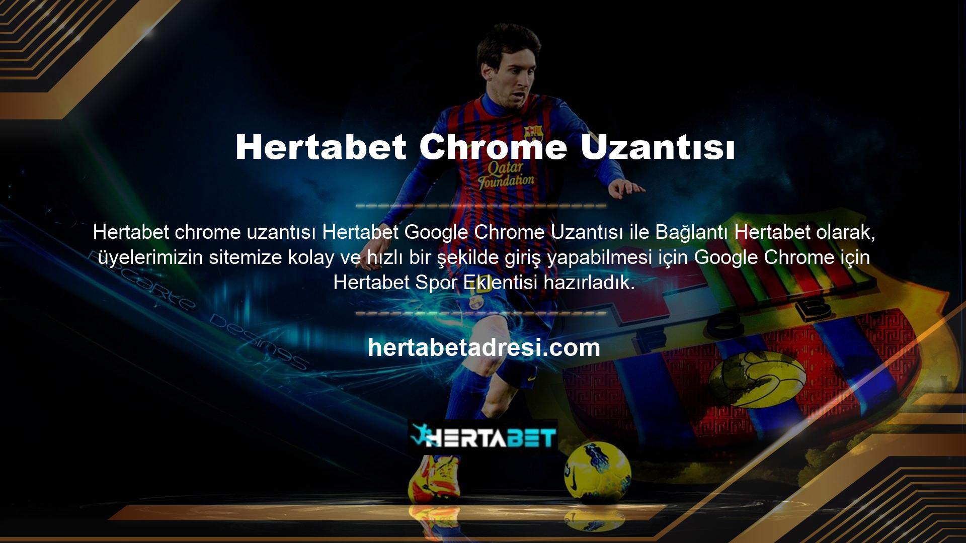 Bu eklenti ile Hertabet yeni giriş adresine tek tıkla ulaşabilirsiniz